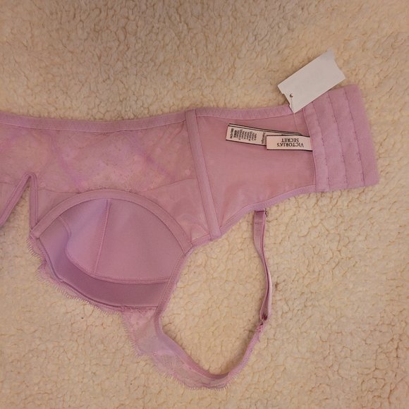 Victoria's Secret Dream Angels moulded cup long line corset bra, 32C - Picture 9 of 13